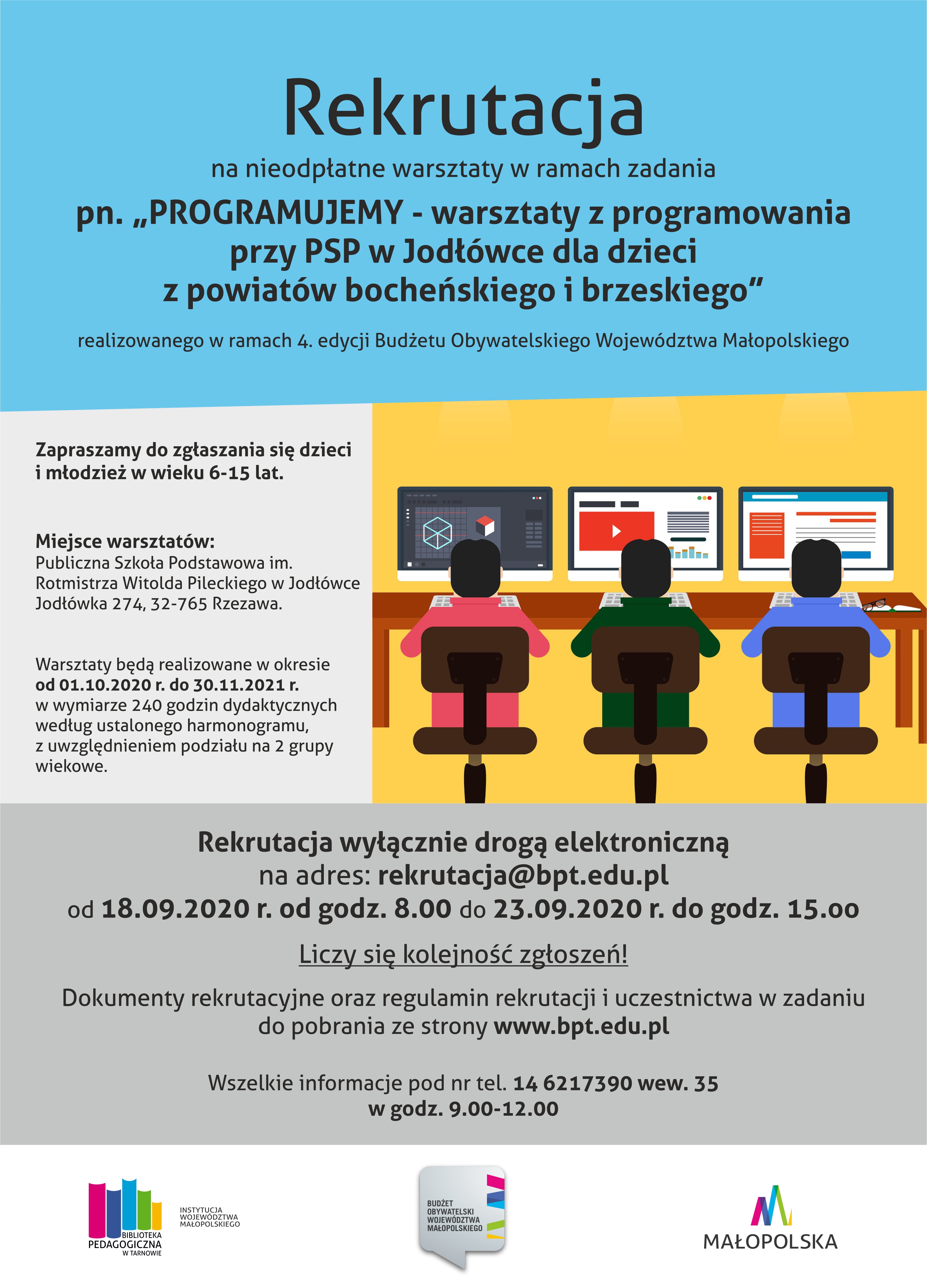 programowanie plakat