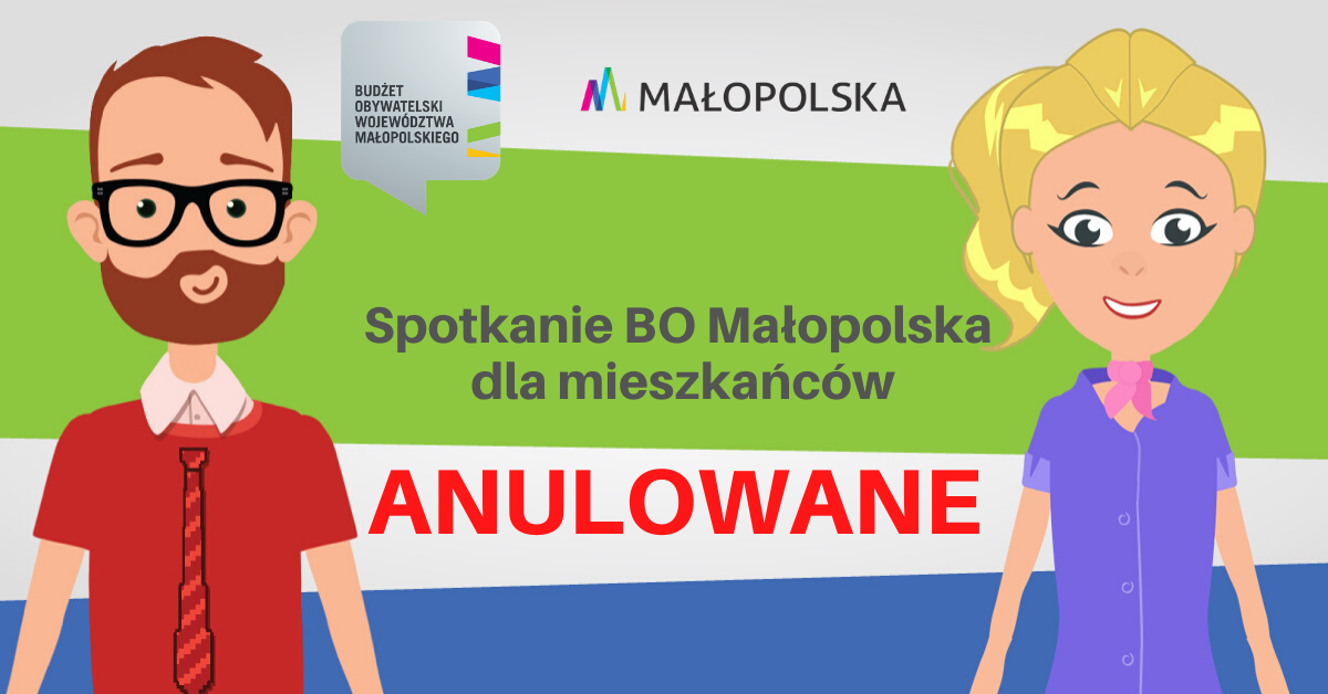 Uwaga: spotkania informacyjne z mieszkańcami odwołane!