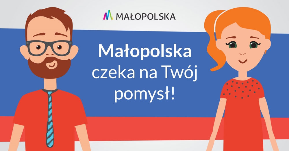 Plakat promujący budżet obywatelski